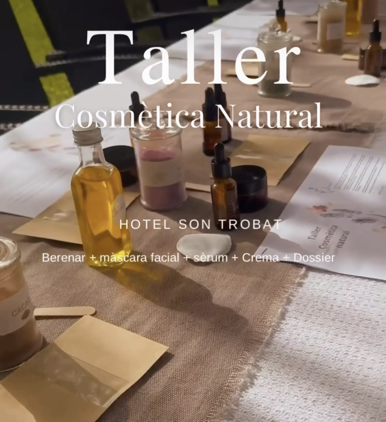 Naturkosmetik-Workshop auf Mallorca | Gesichts-Pflegeerlebnis