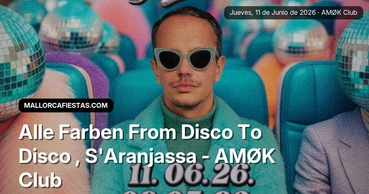 Alle Farben: Fra Disco til Disco