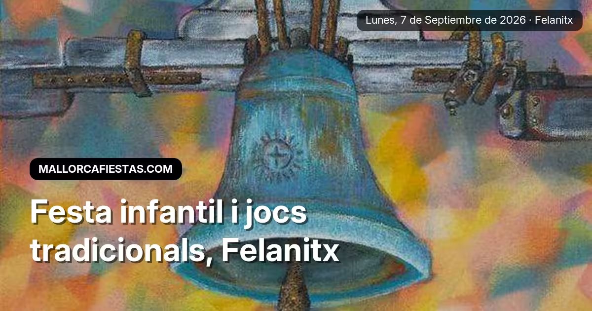 Festa infantil i jocs tradicionals