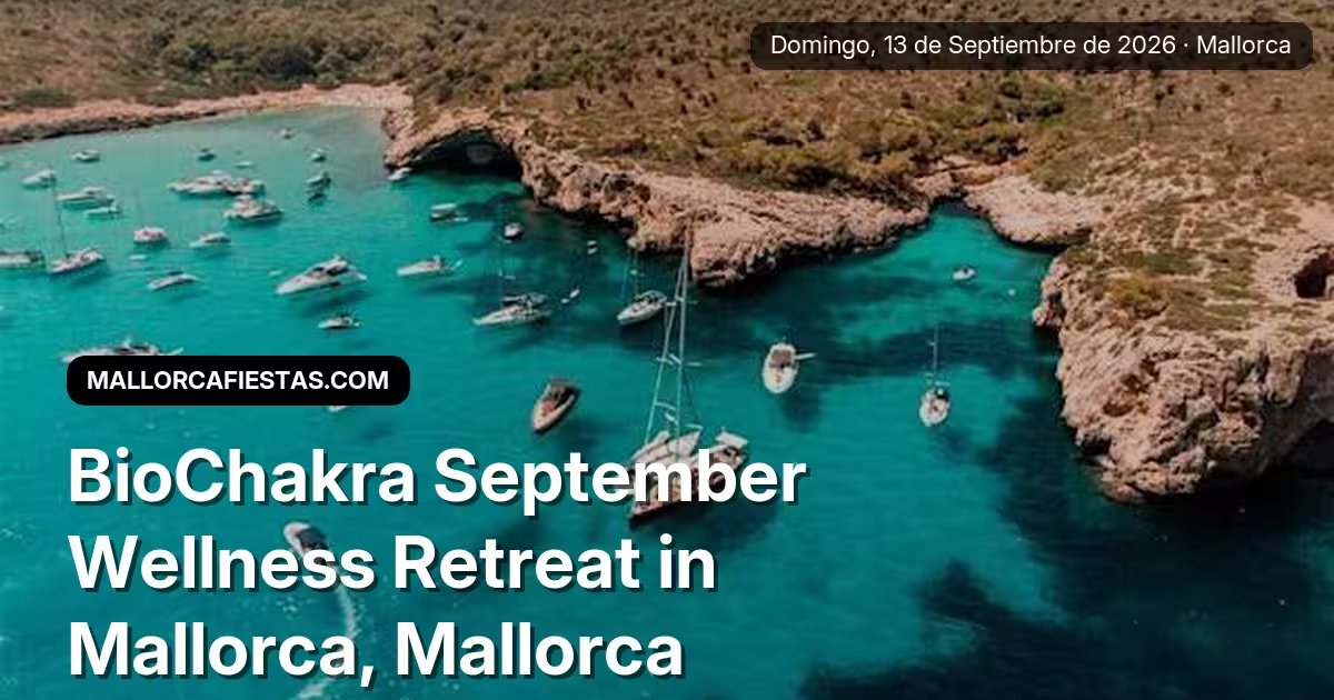 BioChakra September Wellness Retreat in Mallorca