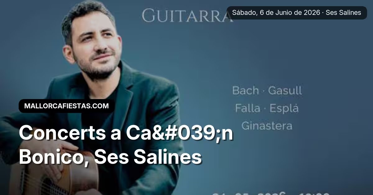 Concerts a Can Bonico