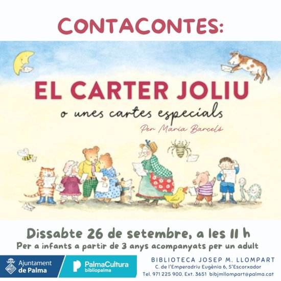 El cartero Joliu o unas cartas especiales, con Maria Barceló