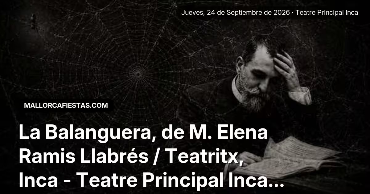 La Balanguera, av M. Elena Ramis Llabrés / Teatritx