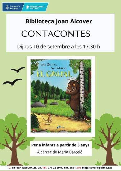 The Gruffalo, with Maria Barceló
