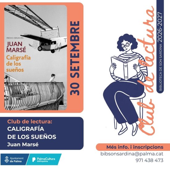 Clube de leitura sobre Caligrafía de los sueños, de Juan Marsé