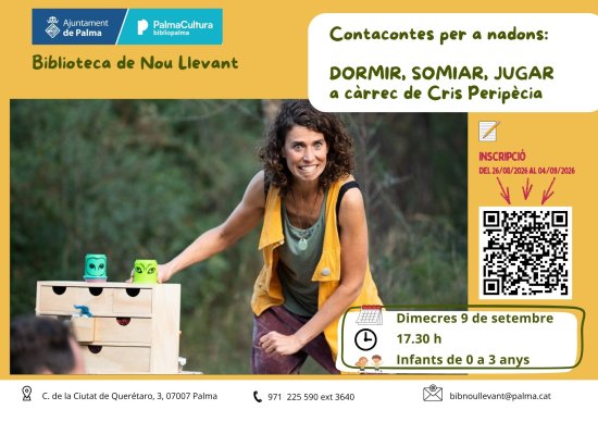 Conte pour bébés : Dormir, rêver, jouer, avec Cris Peripècia