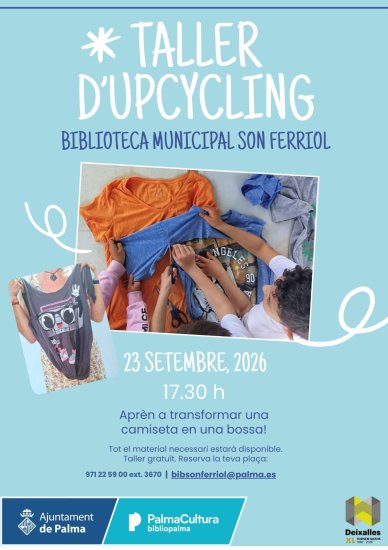 “Upcycling de ropa“, con la Fundació Deixalles