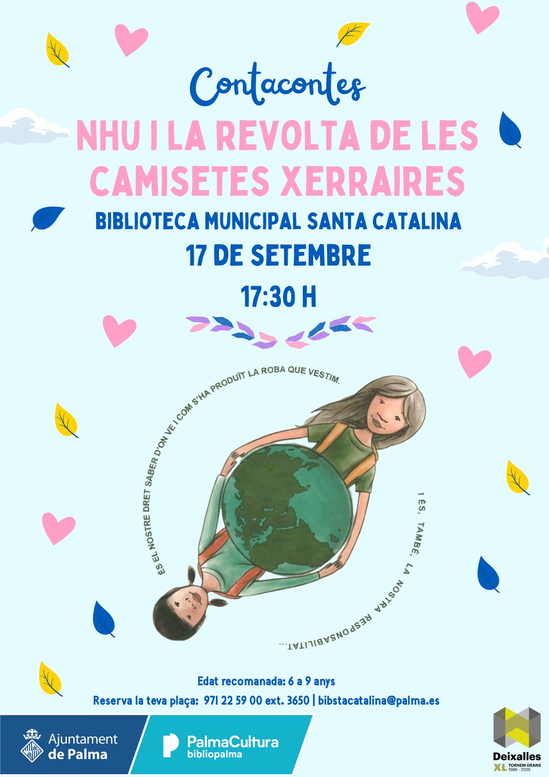 Como la revuelta de las camisetas parlantes, con Fundació Deixalles
