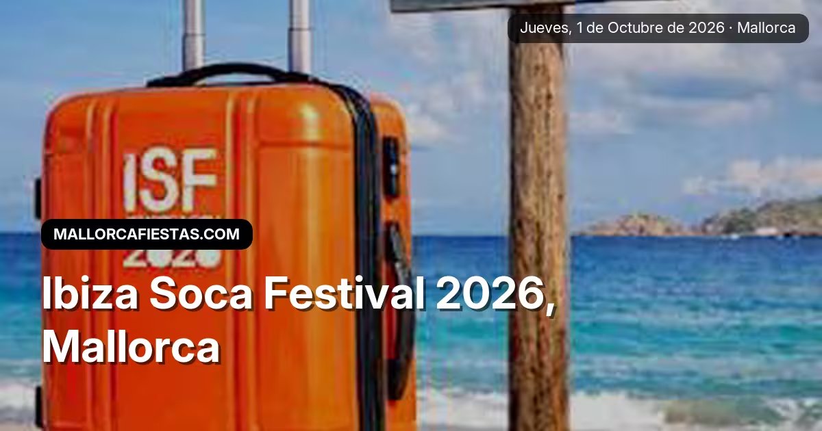 Ibiza Soca Festival 2026
