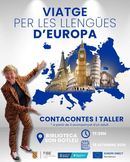 Viatja per les llengües d’Europa, amb Margalida Amengual