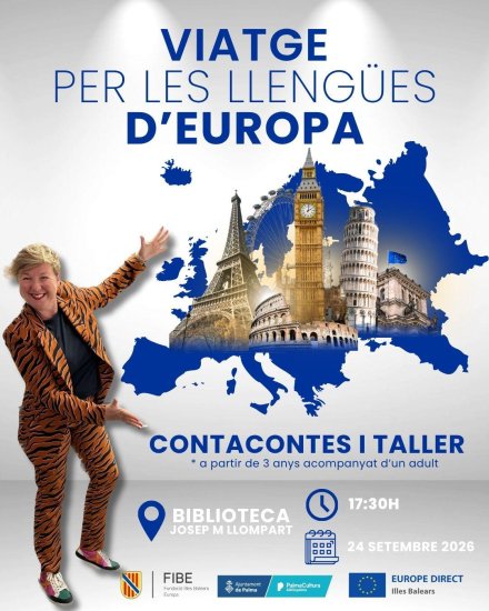 Viaja por las lenguas de Europa, con Margalida Amengual