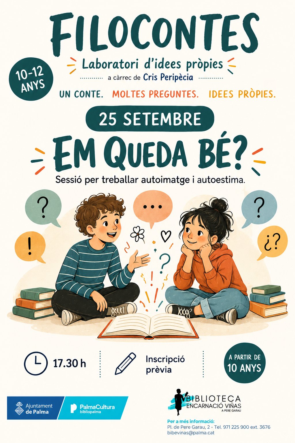 Filocontes. Laboratorio de ideas propias: ¿Me queda bien?, con Cris Peripècia