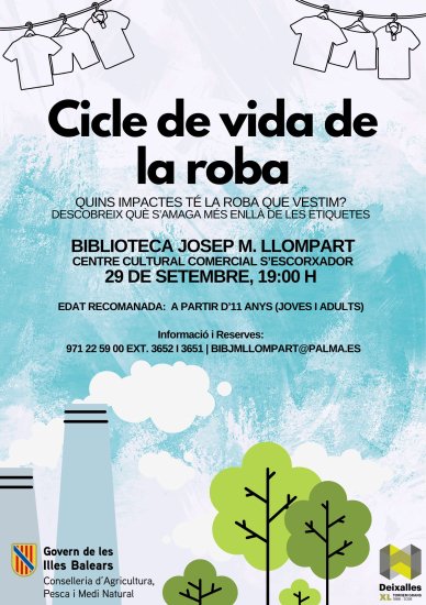 El ciclo de vida de la ropa, con Fundació Deixalles