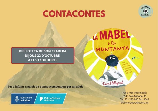 La Mabel y la montaña, a cargo del personal bibliotecario