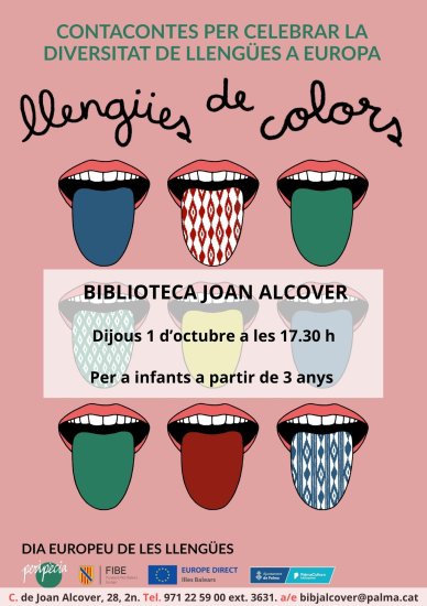 Lenguas de colores, con Cris Peripècia