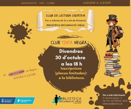 Club Tinta Negra, club di lettura creativa