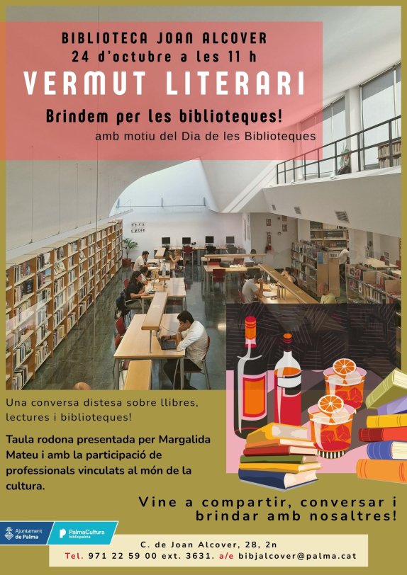 Litterär vermut: vi skålar för biblioteken!