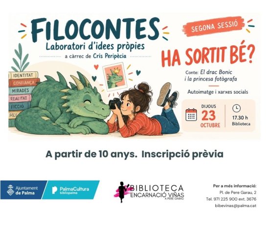 Filocontes. Laboratorio de ideas propias: “¿ha salido bien?”, con Cris Peripècia