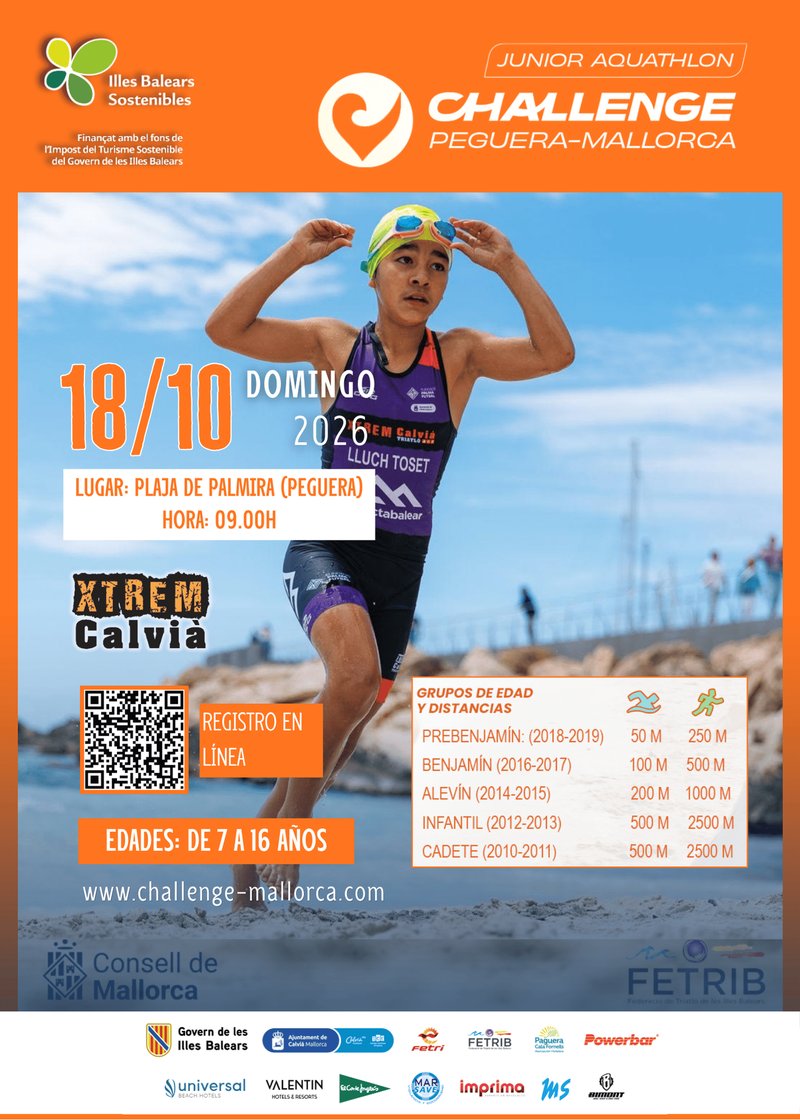 Junior Aquathlon Challenge Peguera Mallorca