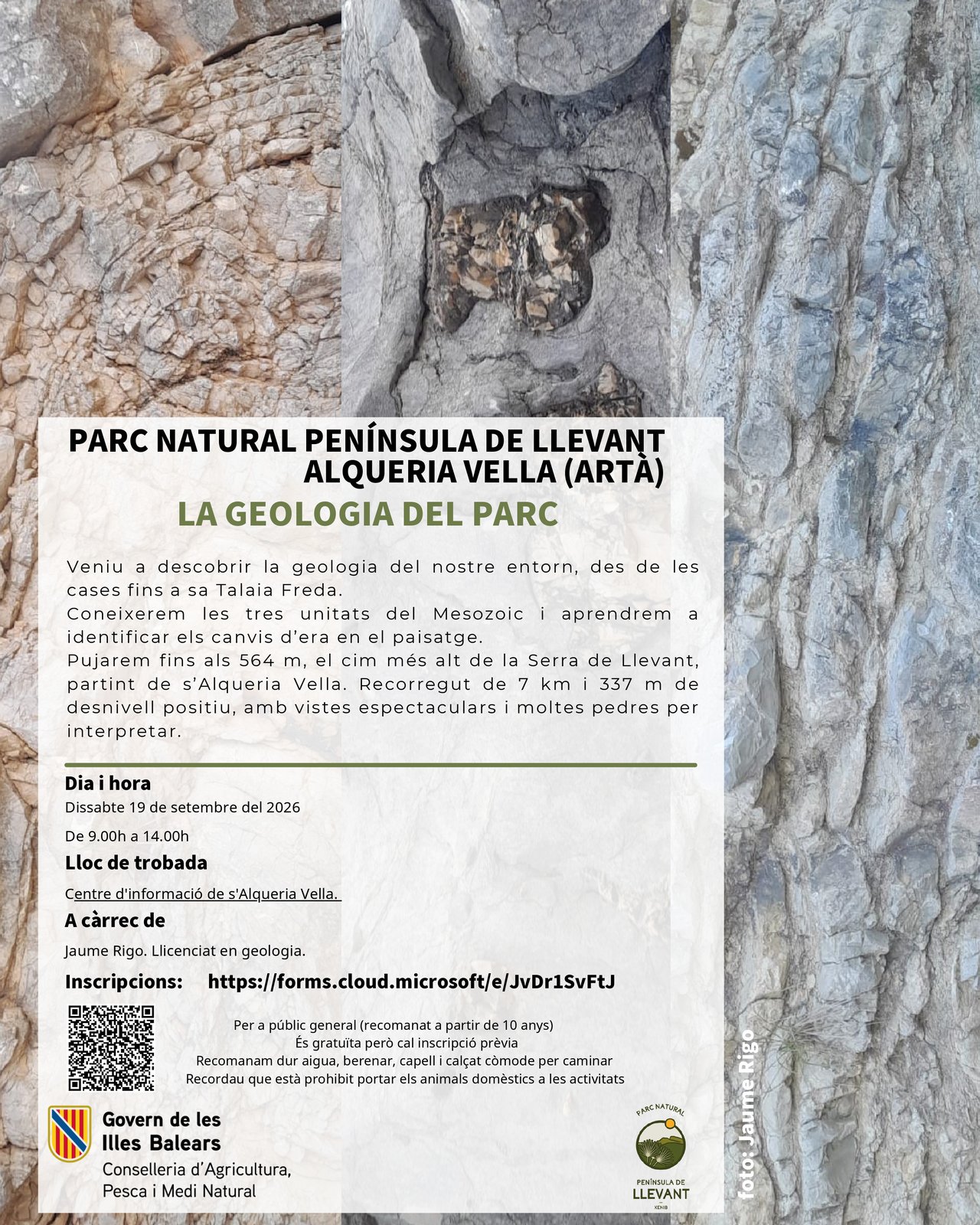 Die Geologie des Parc