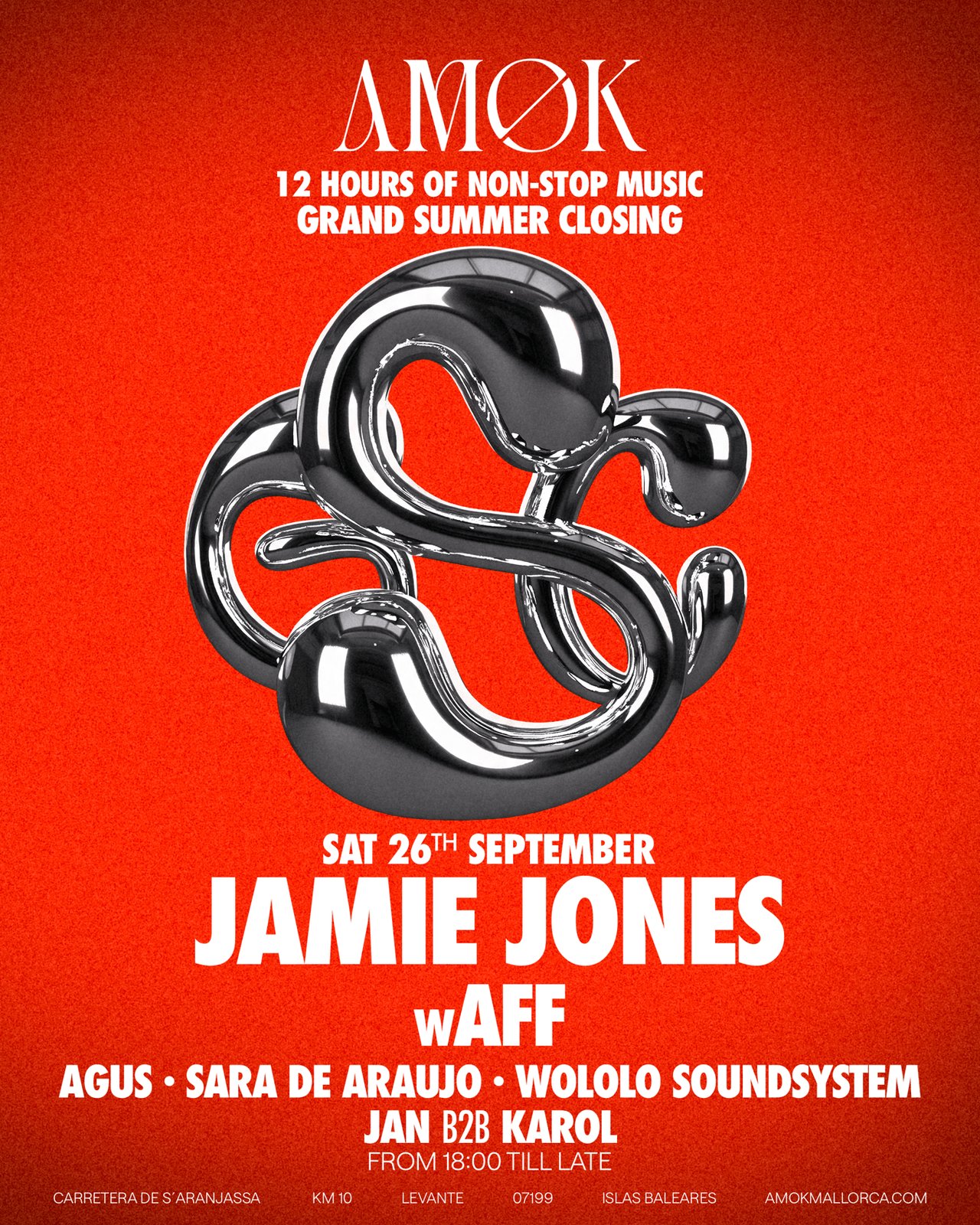 GRAN CLAUSURA DE VERANO - Jamie Jones