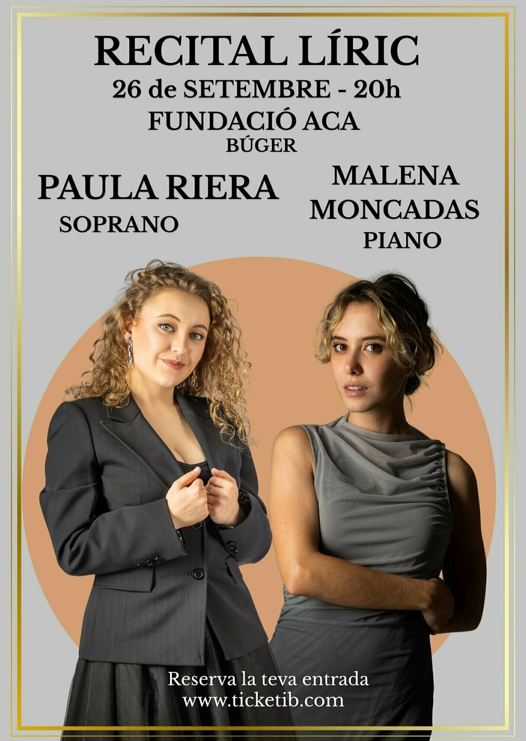 RECITAL LÍRIC - Paula Riera i Malena Moncadas