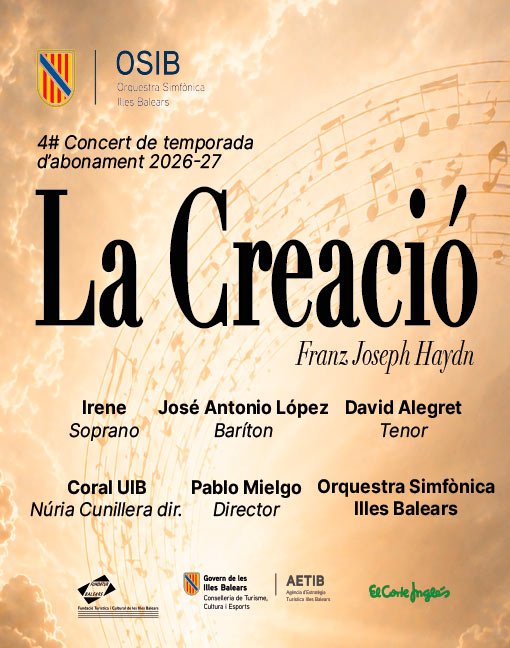 Orquestra Simfònica Illes Balears - 4t Cicle Auditorium de Palma