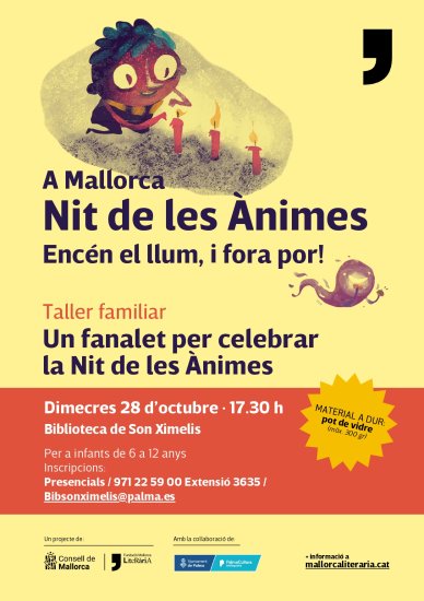 I Mallorca, Nit de les Ànimes. Tänd ljuset och bort med rädslan!, med Fundació Mallorca Literària