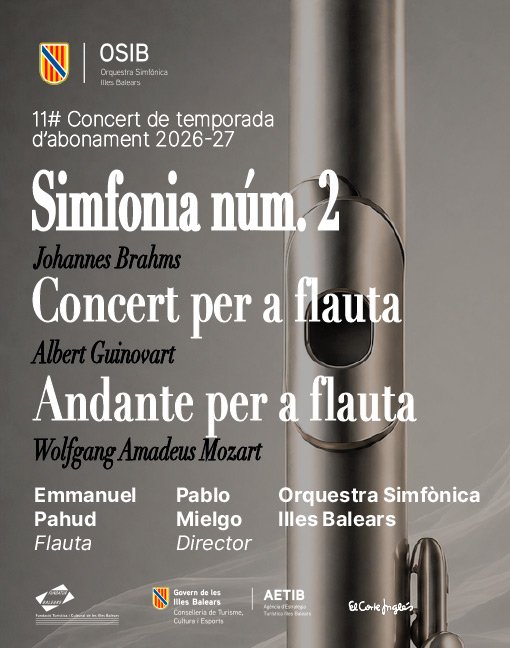 Orquestra Simfònica Illes Balears - 11º Ciclo Auditório de Palma