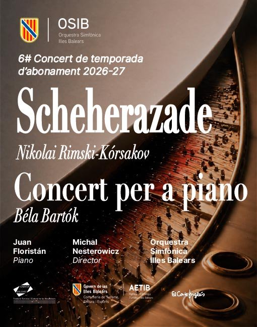 Orquestra Simfònica Illes Balears - 6º Ciclo Auditório de Palma