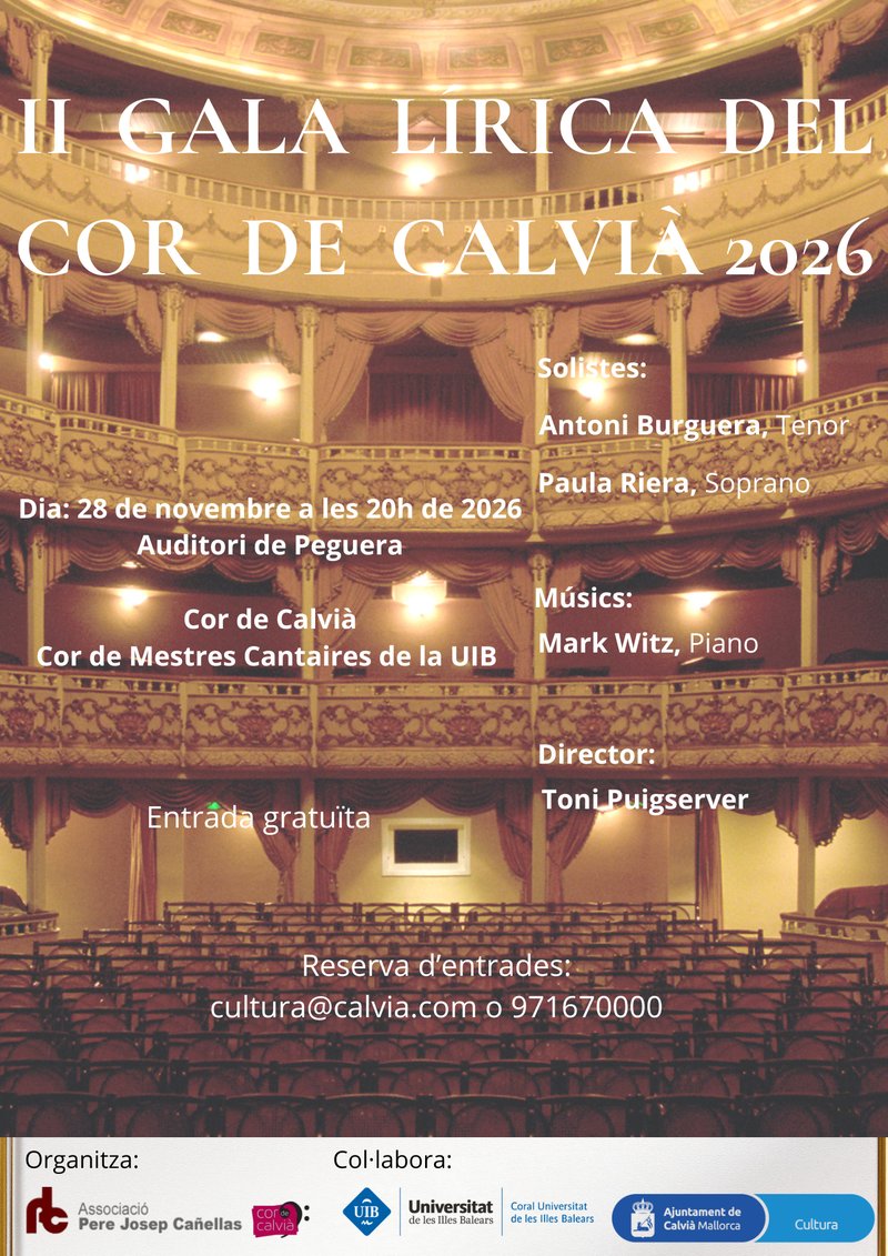 II Gala Lírica do Coro de Calvià