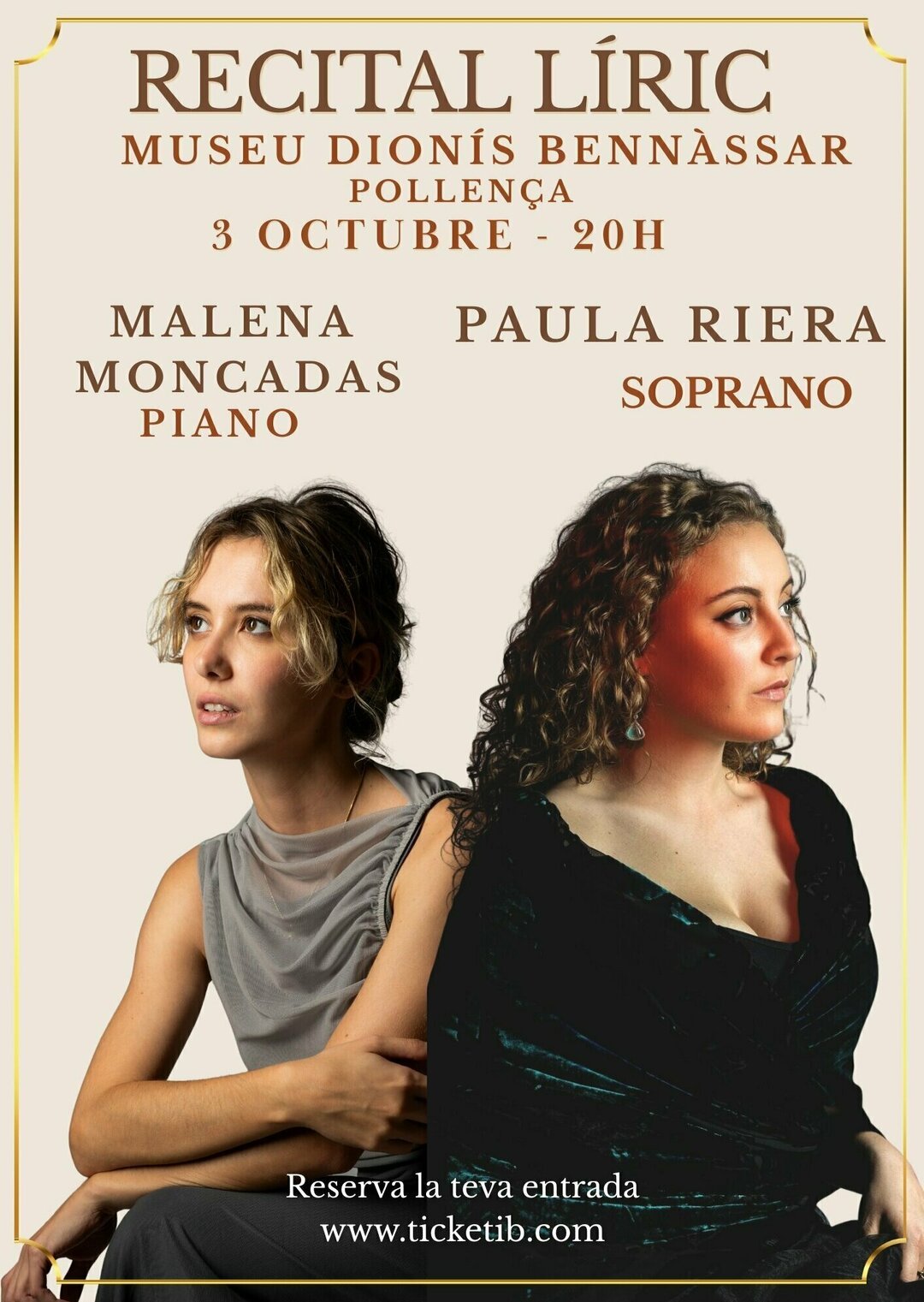 Lyrisk recital - Paula Riera och Malena Moncadas