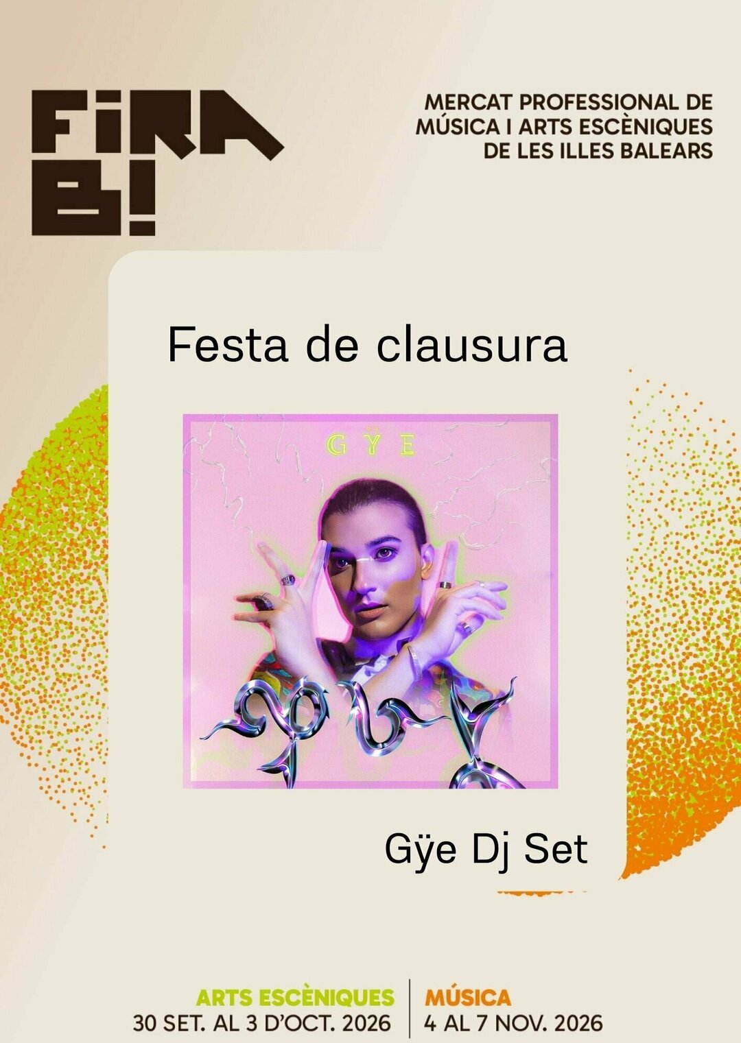 Fira B! Festa de clausura (amb Gÿe DjSet)