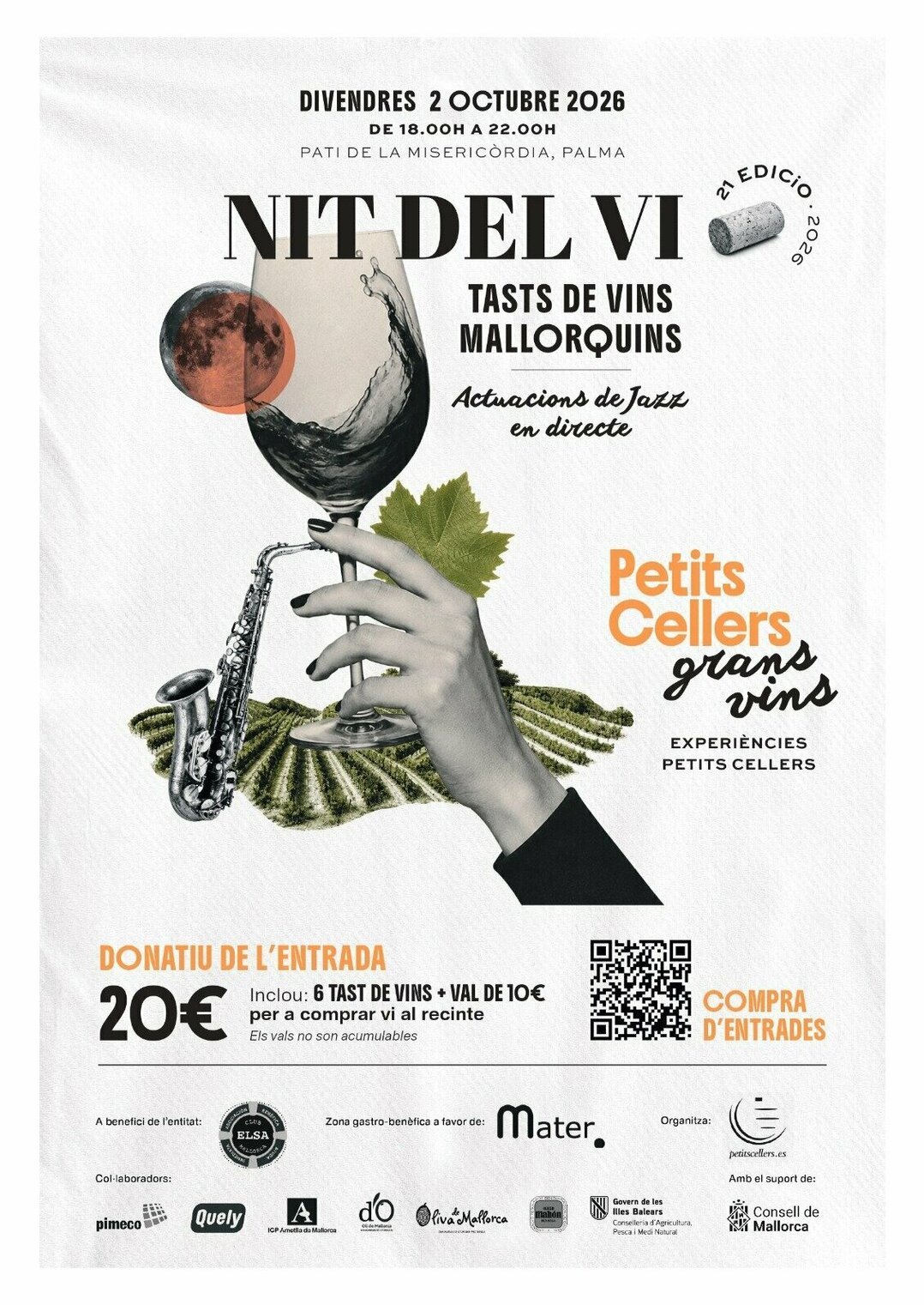 NOCHE DEL VINO - La Misericòrdia - 2026