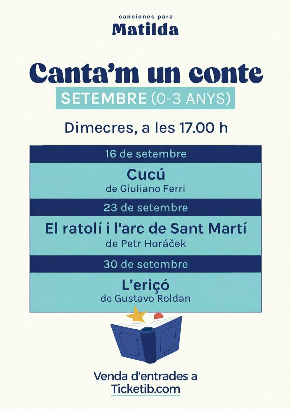 Cantami una storia! (da 0 a 3 anni)