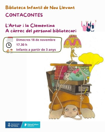 L’Artur i la Clementina, a càrrec del personal bibliotecari
