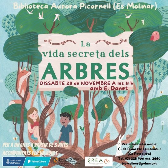 La vida secreta dels arbres, amb Emmanuel Danet