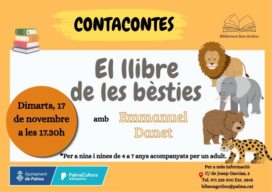 El llibre de les bèsties, amb Emmanuel Danet