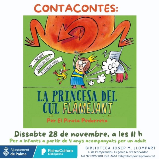 La princesa del cul flamejant, amb El Pirata Pedorreta
