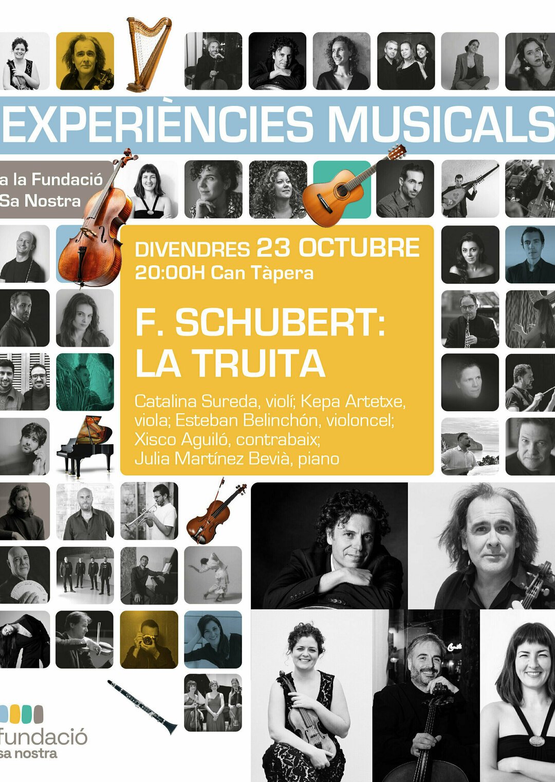 F. Schubert : La Truita – Expériences Musicales Fundació Sa Nostra