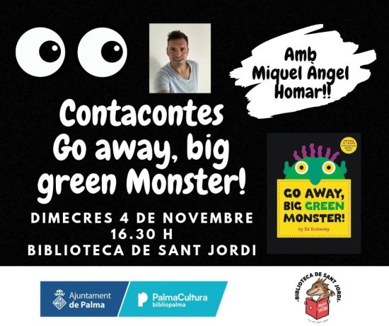 Go away big green monster, with Miquel Àngel Homar