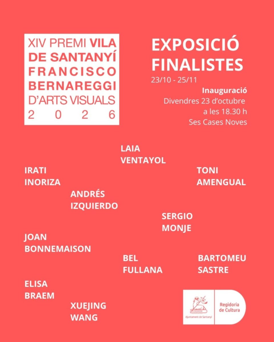 Exposición finalistas del XIV Premio Vila de Santanyí Francisco Bernareggi