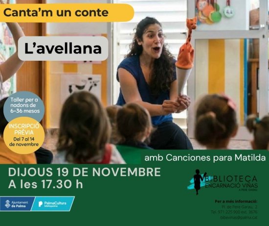 Cántame un cuento: La avellana, con Canciones para Matilda