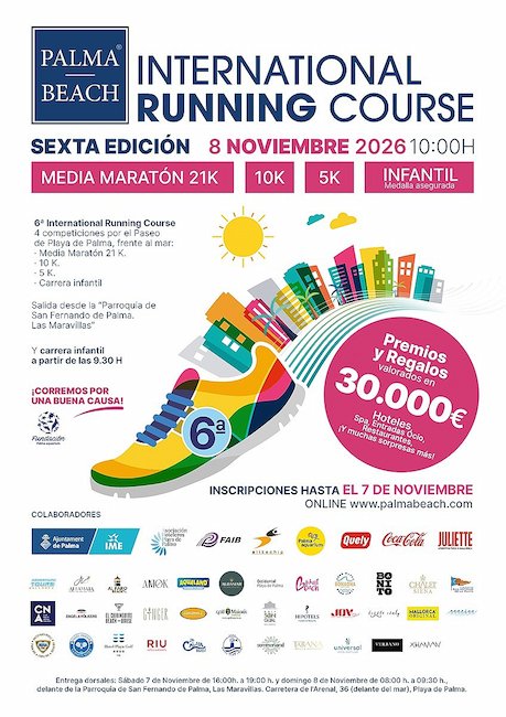 Curso de Corrida na Praia de Palma 2026