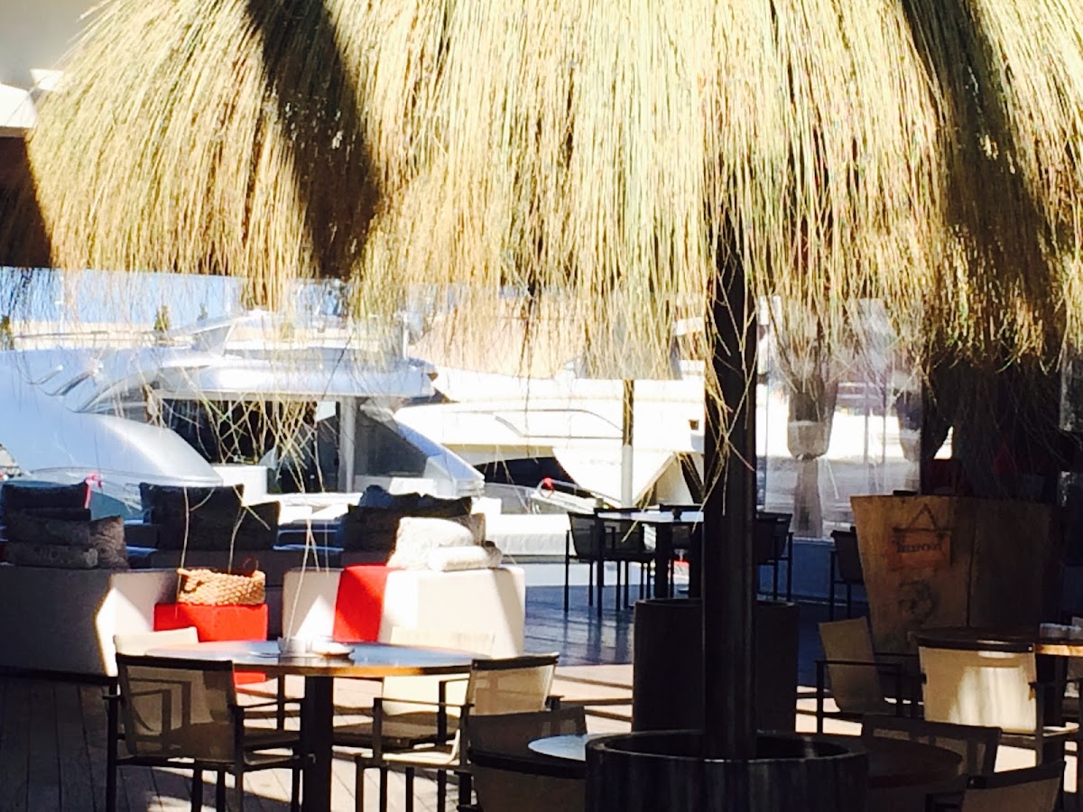Restaurante Bruno Port Calanova - Große und sonnige Terrasse über dem Meer ️