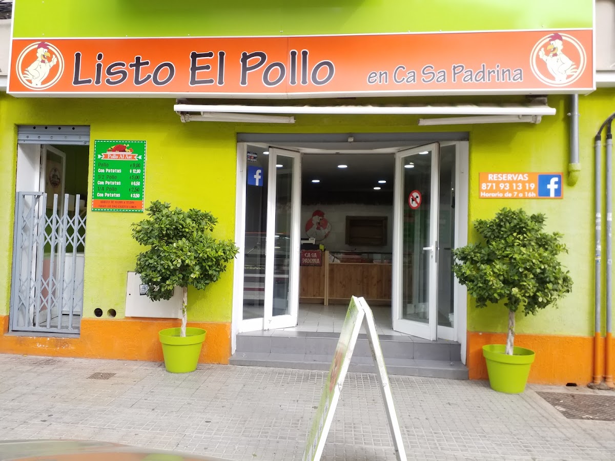 Listo el pollo em Ca Sa Padrina