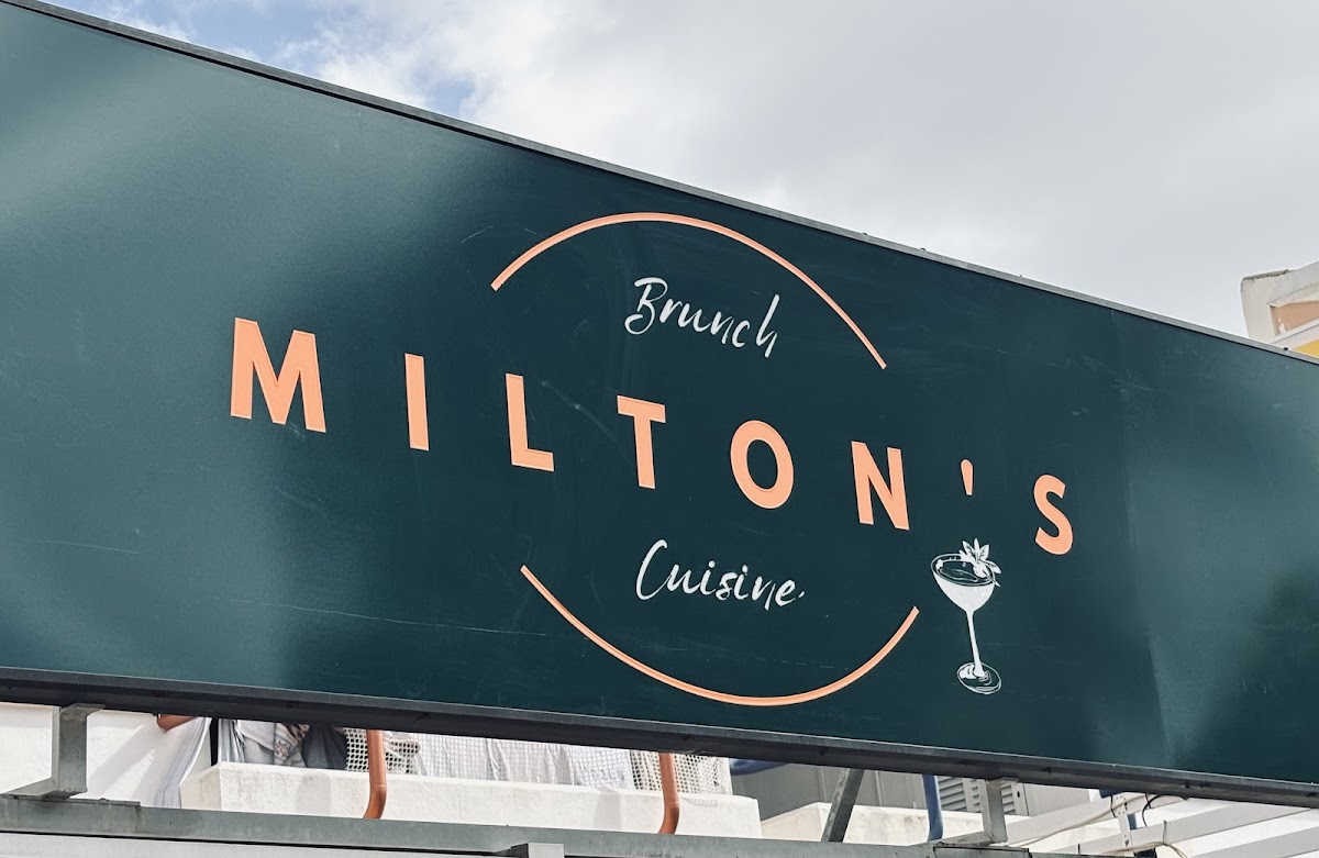 MILTON'S Mad & cocktails 🍹