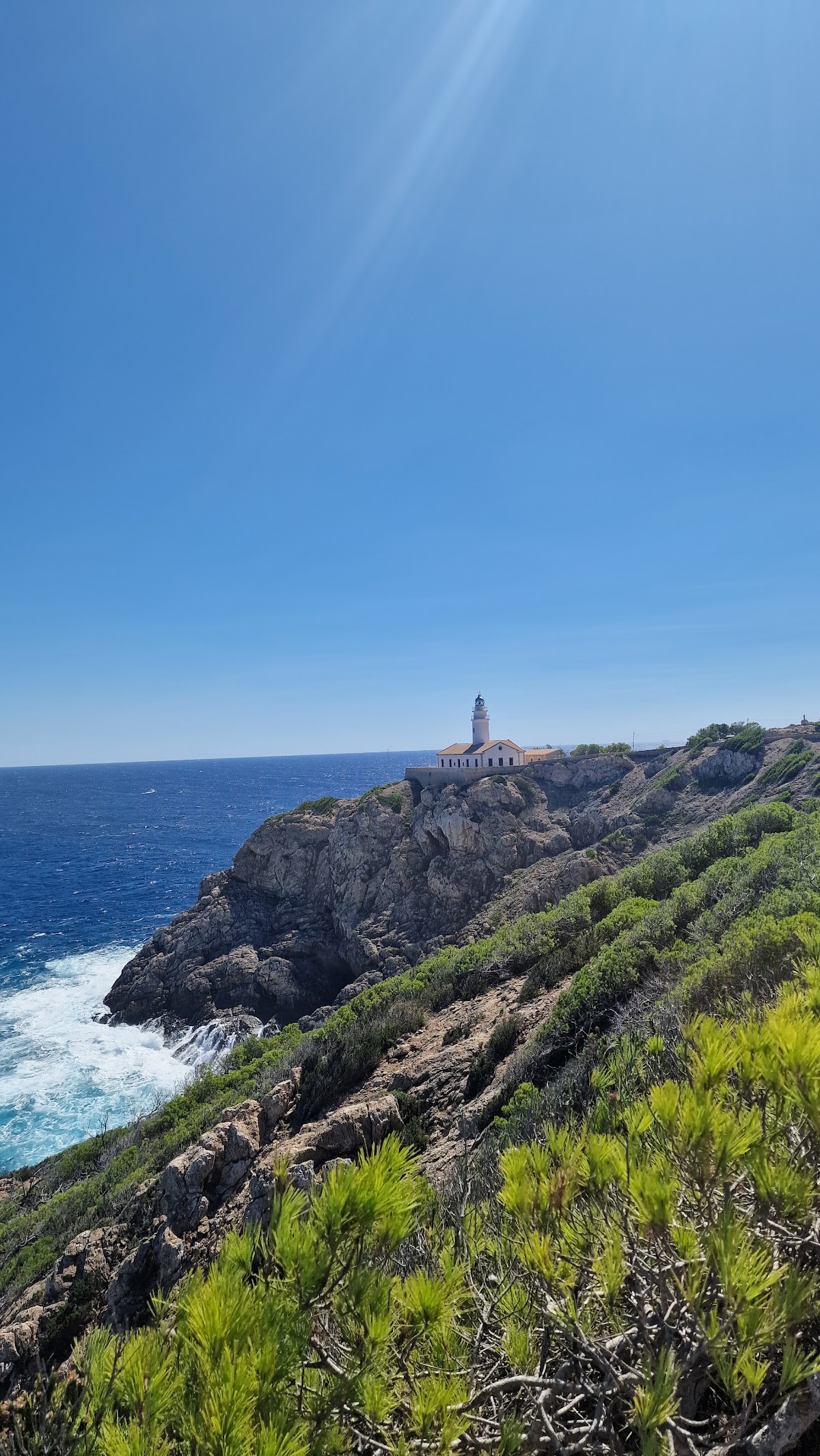 Point de vue sur l'océan