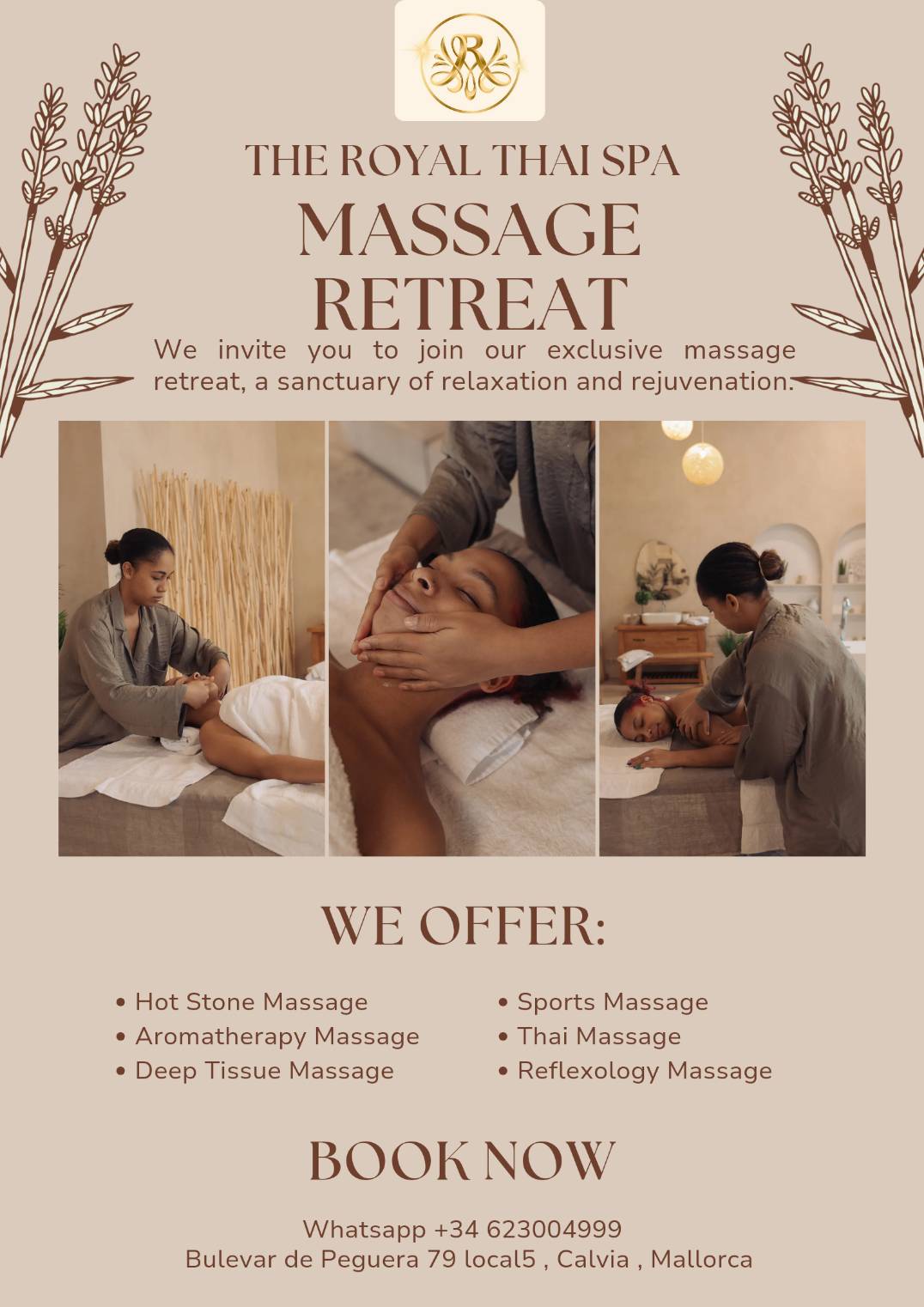 The Royal Thai Spa - Thai Massage Peguera - Massatge a Peguera