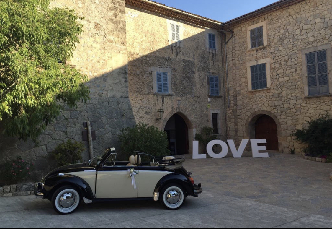 Coche Boda Mallorca - Vocho Wedding